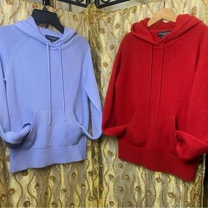 Banana Republic 100% Cashmere XS pullover hoodies in excellent condition